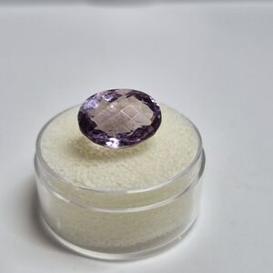 Natural Rare Ceylon Color-Change Purple Sapphire Round & Bezel Cut VSI 6.70ctw